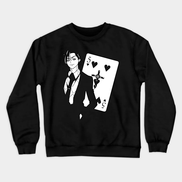 Chris Redgrave Stencil Crewneck Sweatshirt by Rendigart